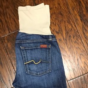7 for all mankind maternity jeans